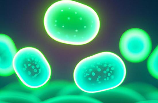 image of green cells
